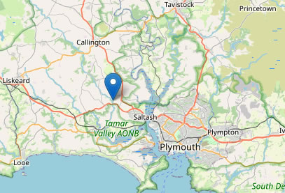 Location map for Notter Mill