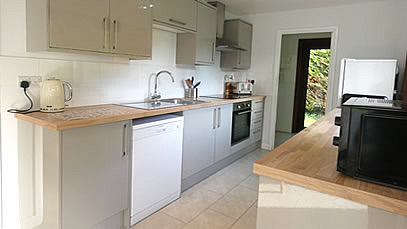 Well equipped kitchen